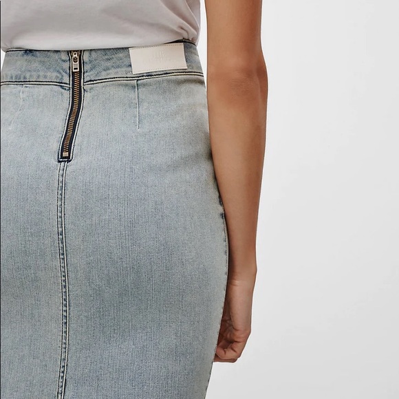 The Castings Denim Pencil Skirt - Picture 2 of 4